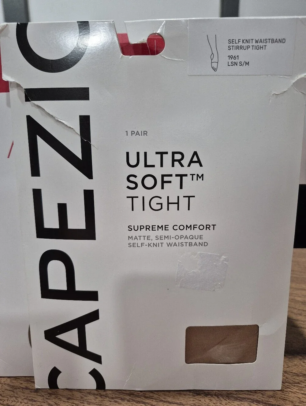 Capezio pairs size